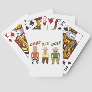 Good Bad Ugly Playing Cards