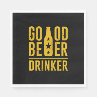 Good Beer Drinker Napkin