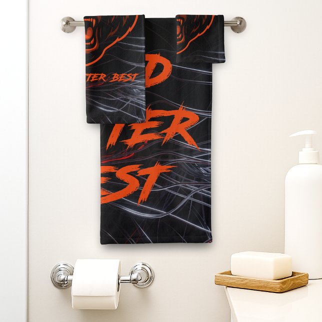 Good Better Best Never Let It Rest Bath Towel Set (Creator Uploaded)