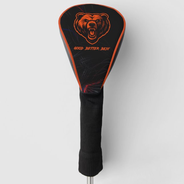 Good Better Best Never Let It Rest Golf Head Cover (Front)