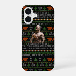 Good Better Best Ugly Christmas Costumize Photos iPhone 16 Case