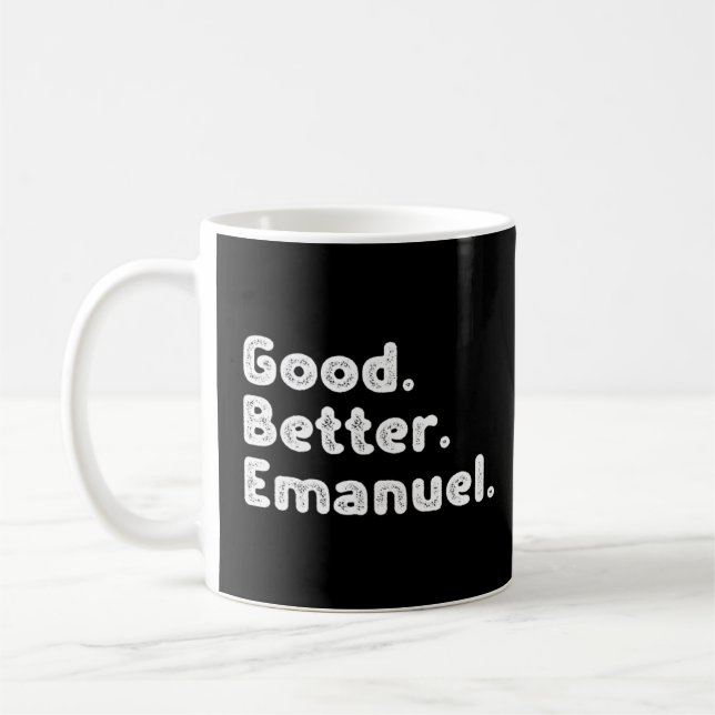 Good better Emanuel  Coffee Mug (Left)