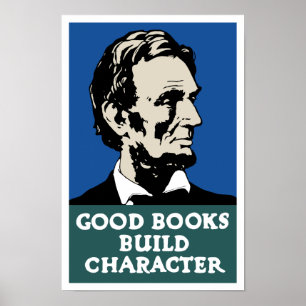Good Books Build Character -- WPA Poster