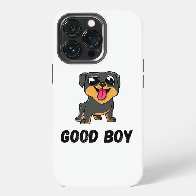 GOOD BOY iPhone 13 Pro Slim Fit Case, Glossy iPhone Case (Back)