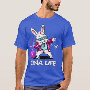 Good Bunny Nurse Dab CNA Life Happy Easter Day T-Shirt