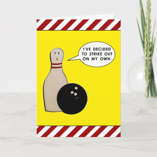 Good-bye and Good Luck Card (Front)