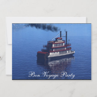 Good Bye Bon Voyage Party Invitation
