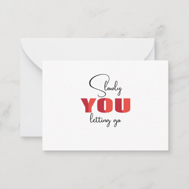 Good Bye Card (Front)