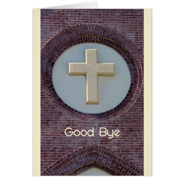Good Bye Card for Your Great Chaplain (Front)