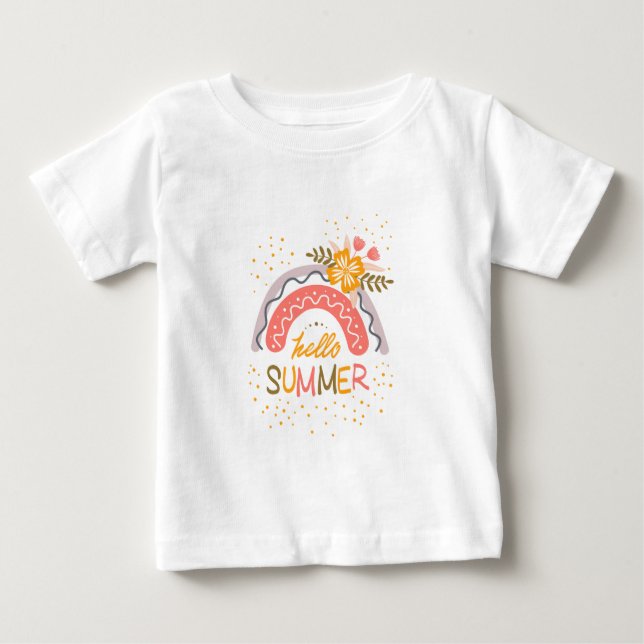 Good bye School, Hello Summer Vacation T-Shirt (Front)