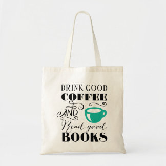 Good Coffee & Books Tote Bag