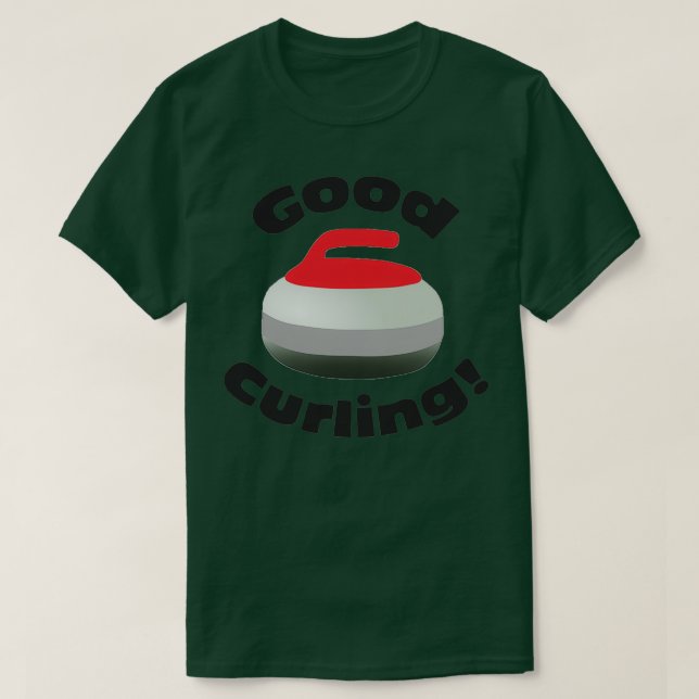 Good Curling T-Shirt (Design Front)