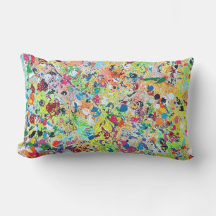 Good Day Sunshine Outdoor Lumbar Throw Pillow