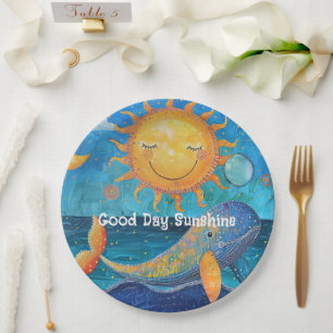 Good Day Sunshine Paper Plate