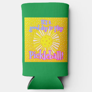 Good Day To Play Pickleball Seltzer Can Cooler