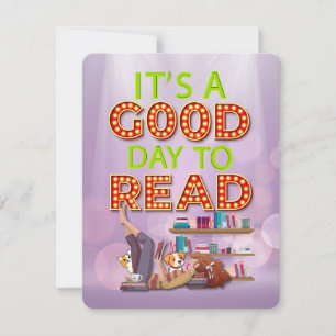 Good Day to Read Modern Youthful Motivational