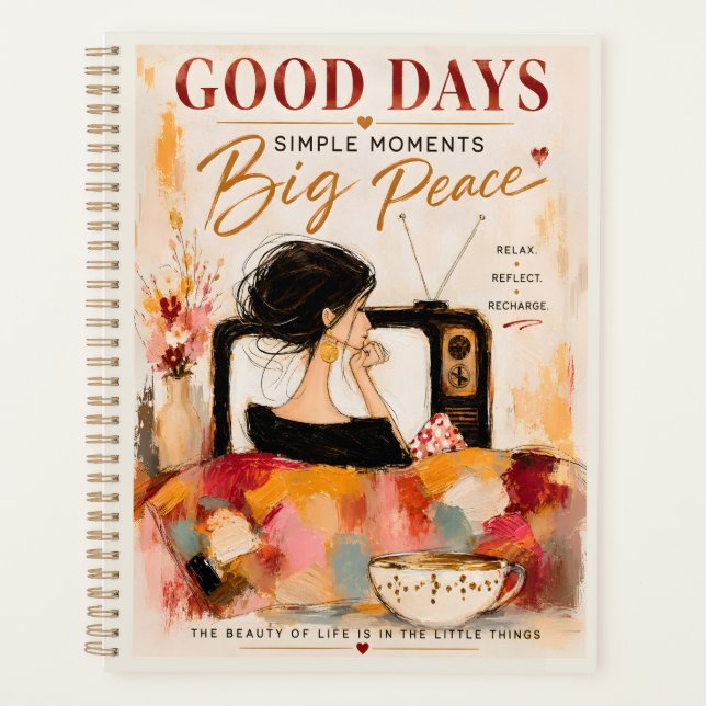Good Days Big Peace Planner (Front)