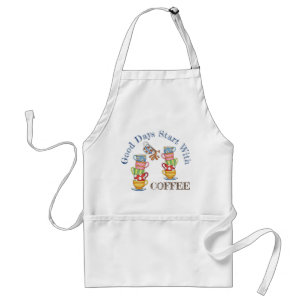 Good Days Starts With Coffee Standard Apron
