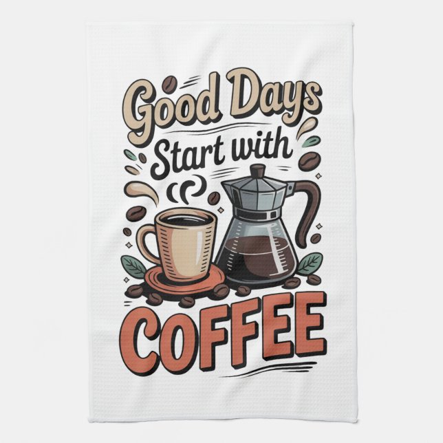 Good Days Tea Towel (Vertical)