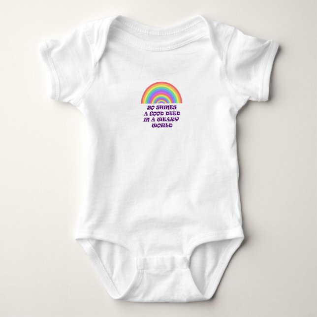 Good Deed Baby Bodysuit (Front)