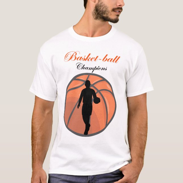 GOOD DESIGN BASKIT BALL CHOMPIONS  T-Shirt (Front)