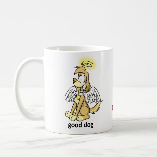 Good dog, bad dog mug (Left)