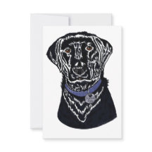 “Good Dog” Flat Thank You Card