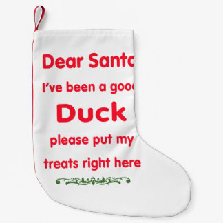 Good Duck Christmas stocking