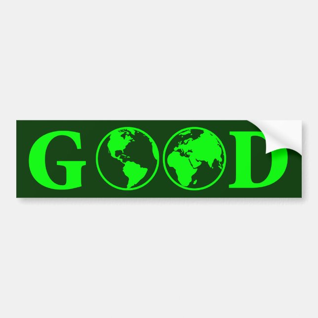 Good Earth Bumper Sticker (Front)
