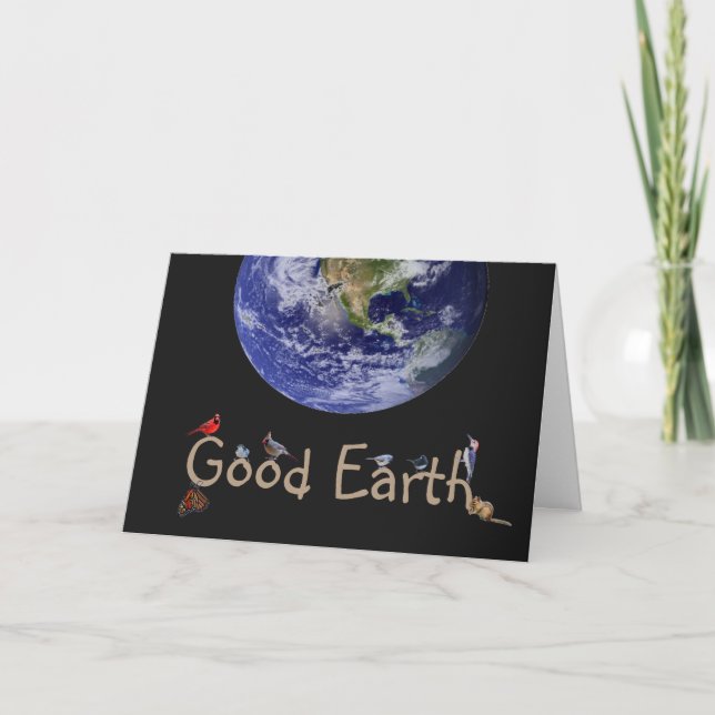 Good Earth: Greetings from Nature Card (Front)