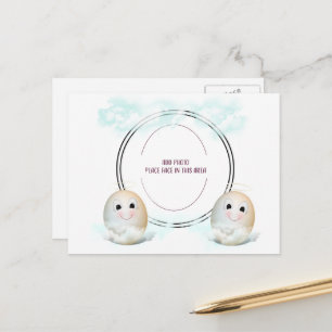 Good Egg Angel Photo Frame Postcard