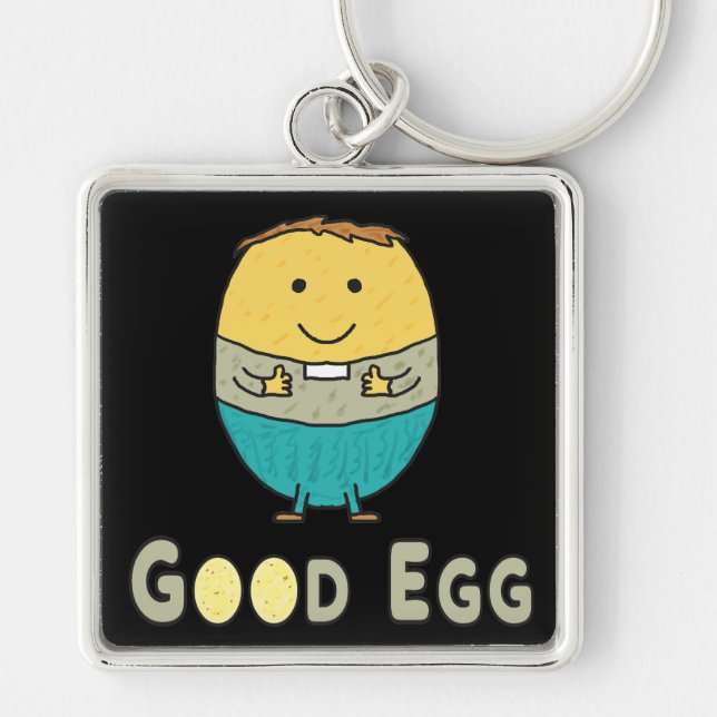 Good Egg Key Ring (Front)