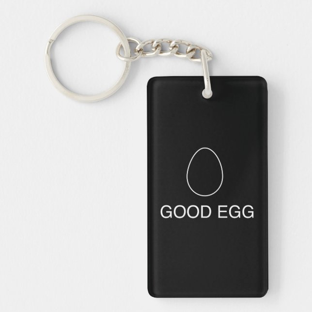Good Egg Key Ring (Front)