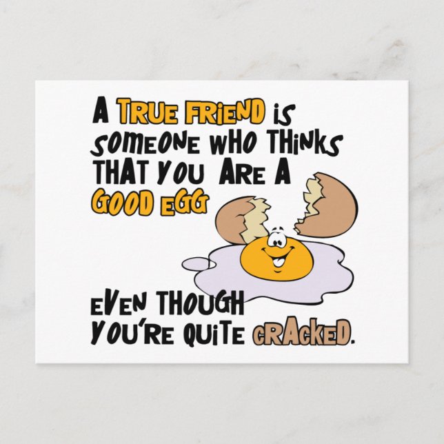 Good Egg postcard (Front)