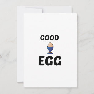GOOD EGG THANK YOU CARD