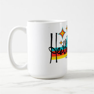 Good Energy Art by Heather Peterman Coffee Mug