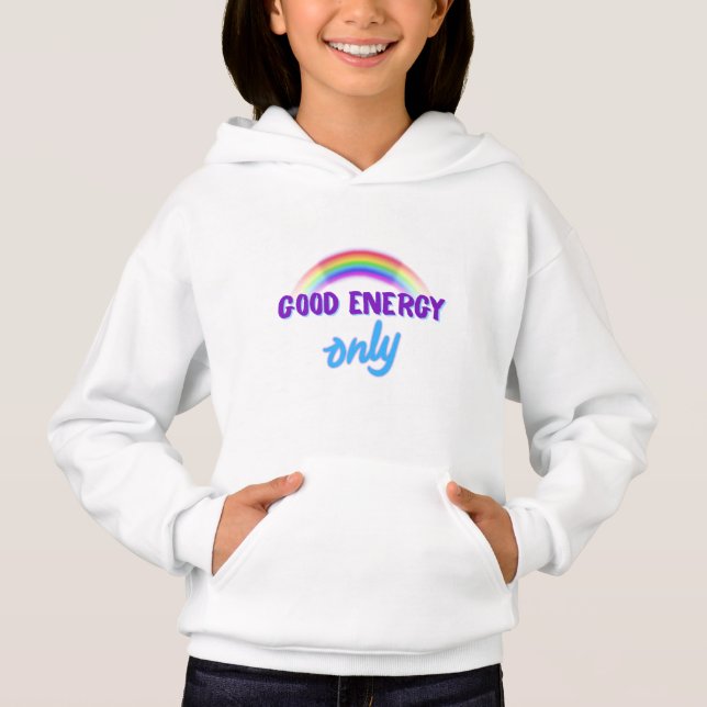Good Energy Only – Positive Retro Quote (Front)
