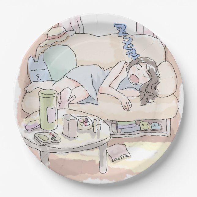 Good for you paper plate (Front)
