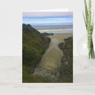 Good Fortune Cove, Cape Perpetua, OR Card