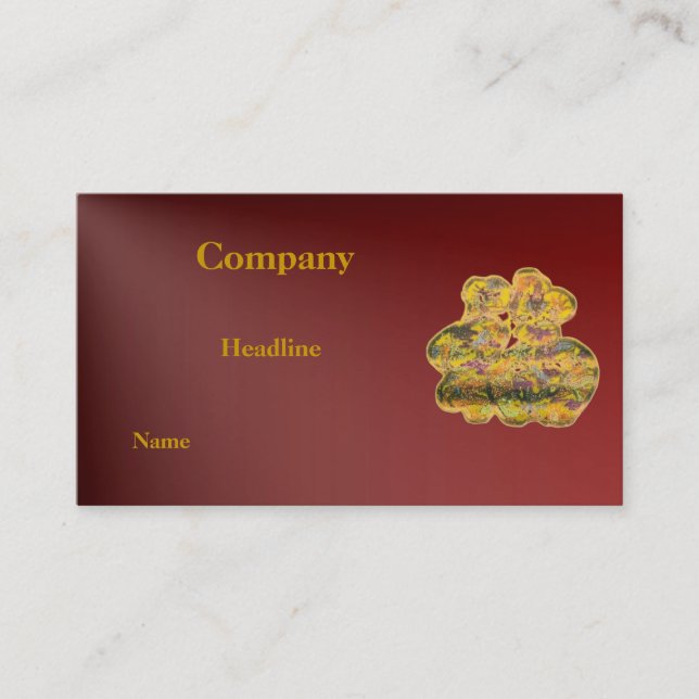 Good Fortune Profile Card (Front)