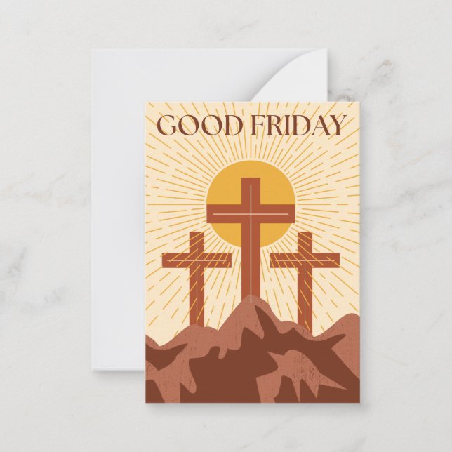 Good Friday Card (Front)
