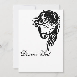 Good Friday Divine God  Flat Card