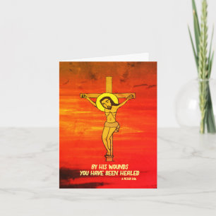 Good Friday Greetings Easter  Card