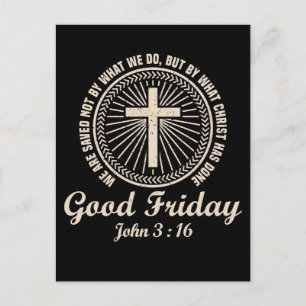 Good Friday Holiday Postcard