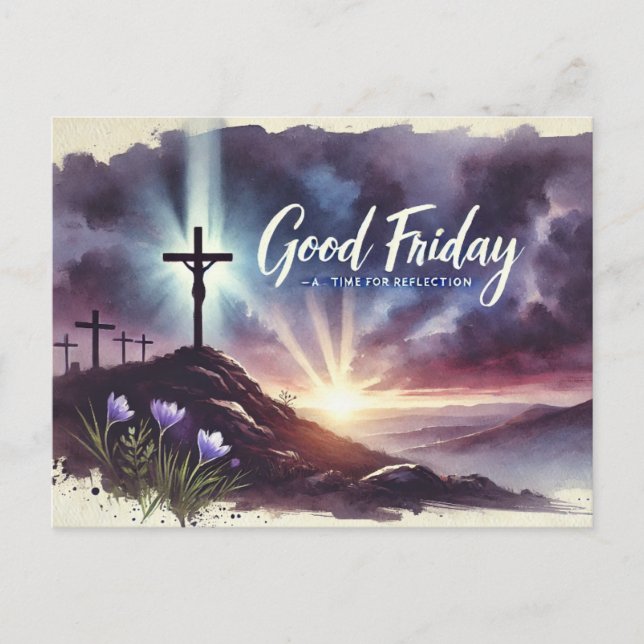 Good Friday  Postcard (Front)
