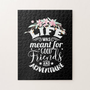 Good Friends And Adventure Jigsaw Puzzle