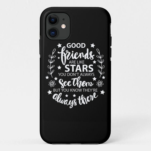 Good Friends Are Like Stars Case-Mate iPhone Case (Back)