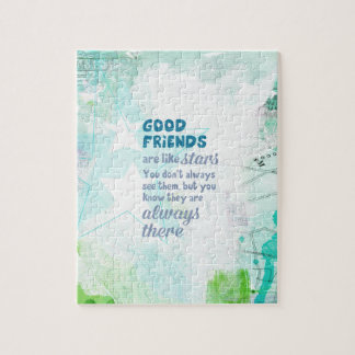 Good Friends are Like Stars Jigsaw Puzzle