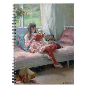 Good Friends by Albert Edelfelt 1881 Notebook