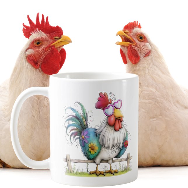 Good Friends, Good Laughs, & a Lifetime of Chicken Coffee Mug (Creator Uploaded)